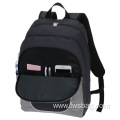 Customize fashion casual backpack black polyester water resistance large capacity oxford school bag high quality backpack